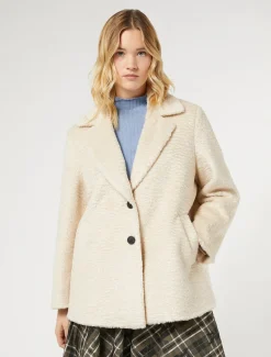 Marina Rinaldi Cappotti & Trench | Cappotti & Trench*Giaccone in jersey ALBINO