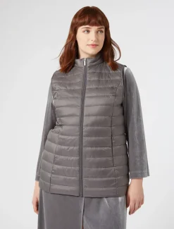 Marina Rinaldi Piumini | Piumini*Gilet imbottito GRIGIOMEDIO
