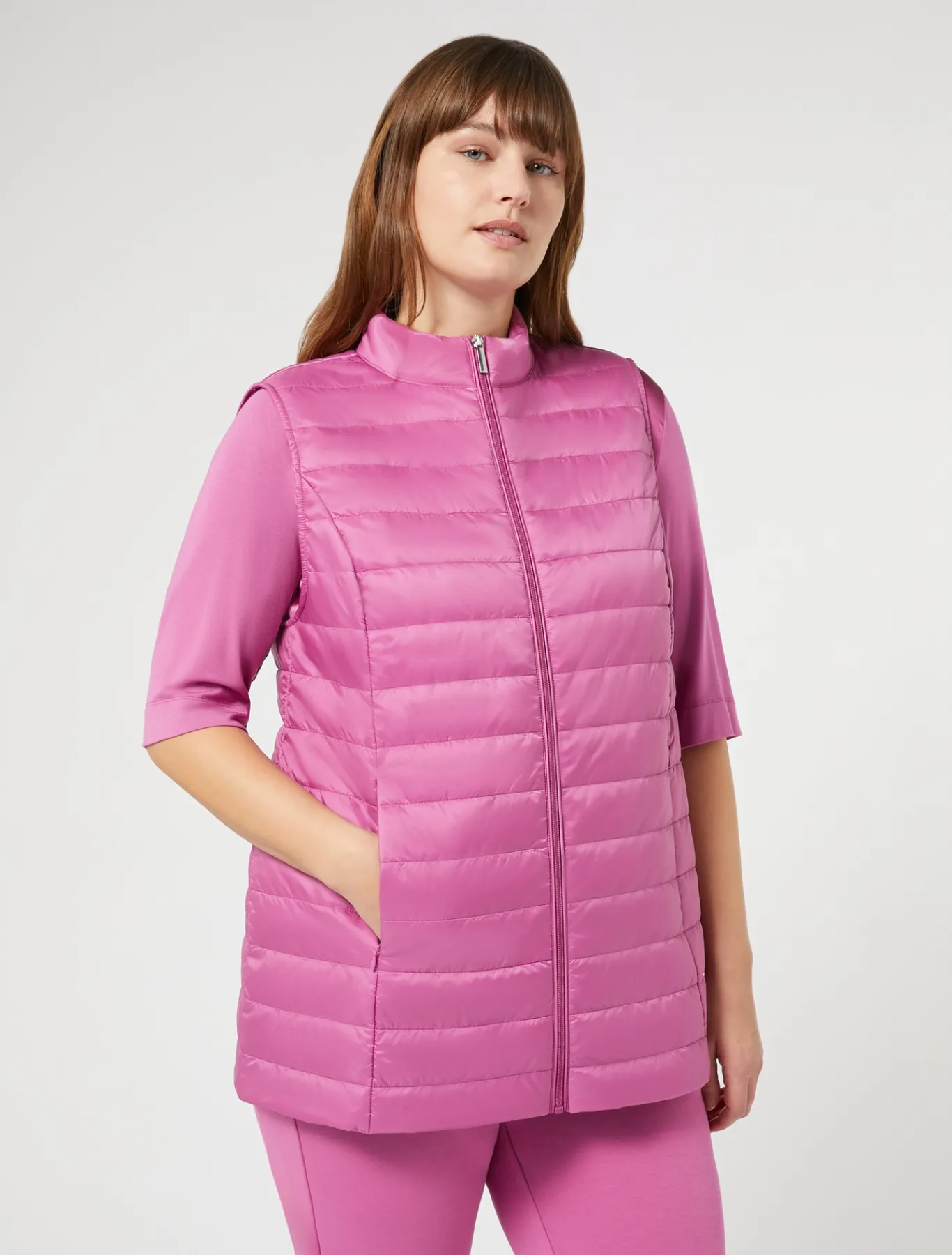 Marina Rinaldi Piumini | Piumini*Gilet imbottito ROSAANTICO