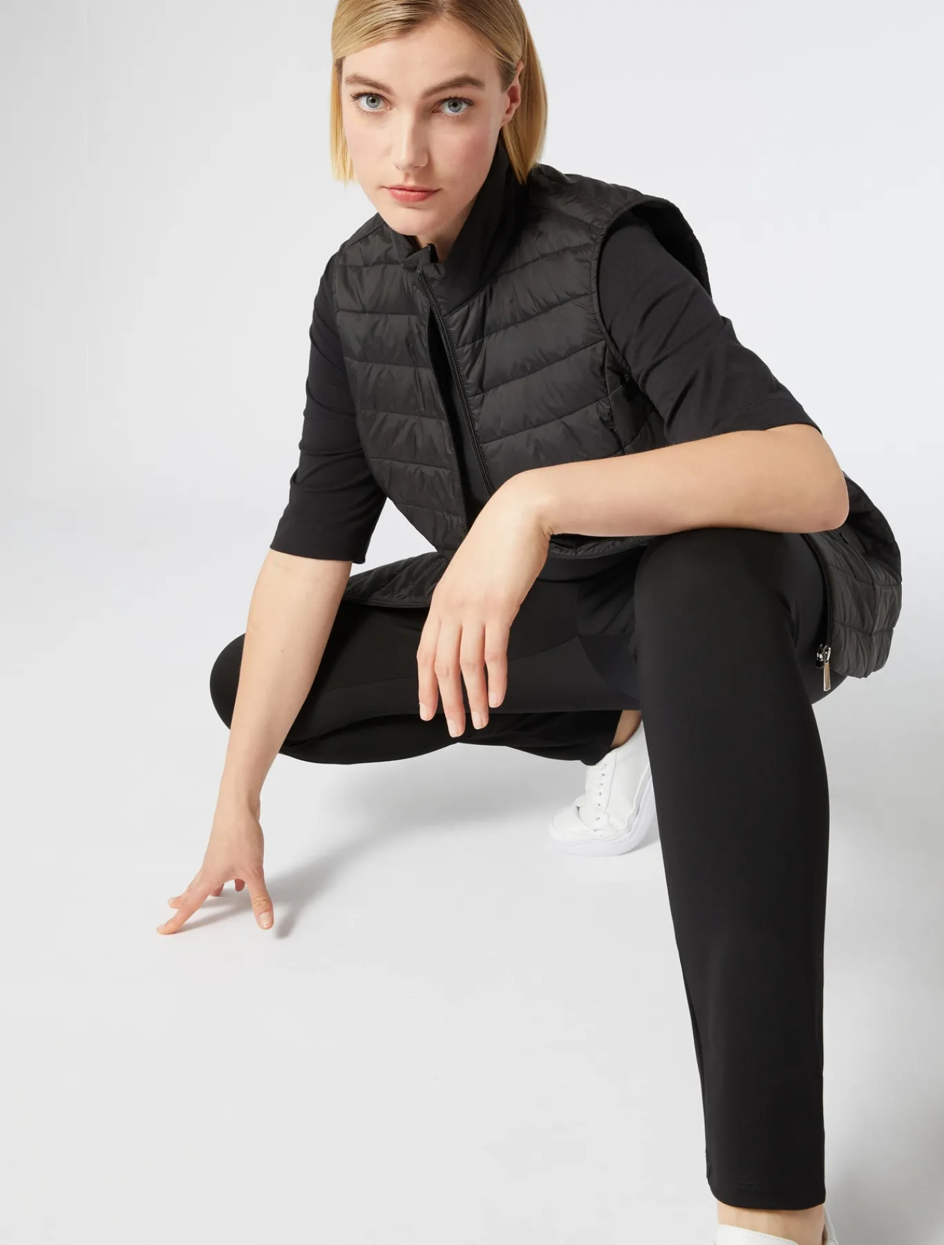 Marina Rinaldi Piumini | Piumini*Gilet imbottito NERO