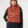 Marina Rinaldi Piumini | Piumini*Gilet in tela di nylon antigoccia TERRACOTTA