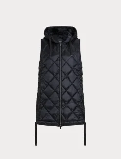 Marina Rinaldi Piumini | Piumini*Gilet in tessuto tecnico BLUMARINO