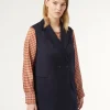 Marina Rinaldi Giacche & Blazer | Giacche & Blazer*Gilet in twill BLUNOTTE