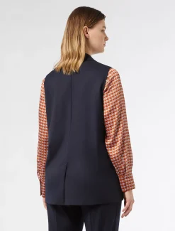 Marina Rinaldi Giacche & Blazer | Giacche & Blazer*Gilet in twill BLUNOTTE