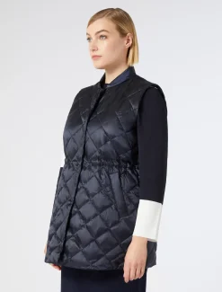 Marina Rinaldi Piumini | Piumini*Gilet trapuntato BLUNOTTE