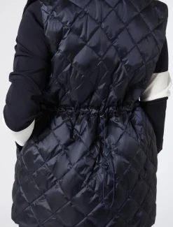 Marina Rinaldi Piumini | Piumini*Gilet trapuntato BLUNOTTE