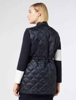 Marina Rinaldi Piumini | Piumini*Gilet trapuntato BLUNOTTE