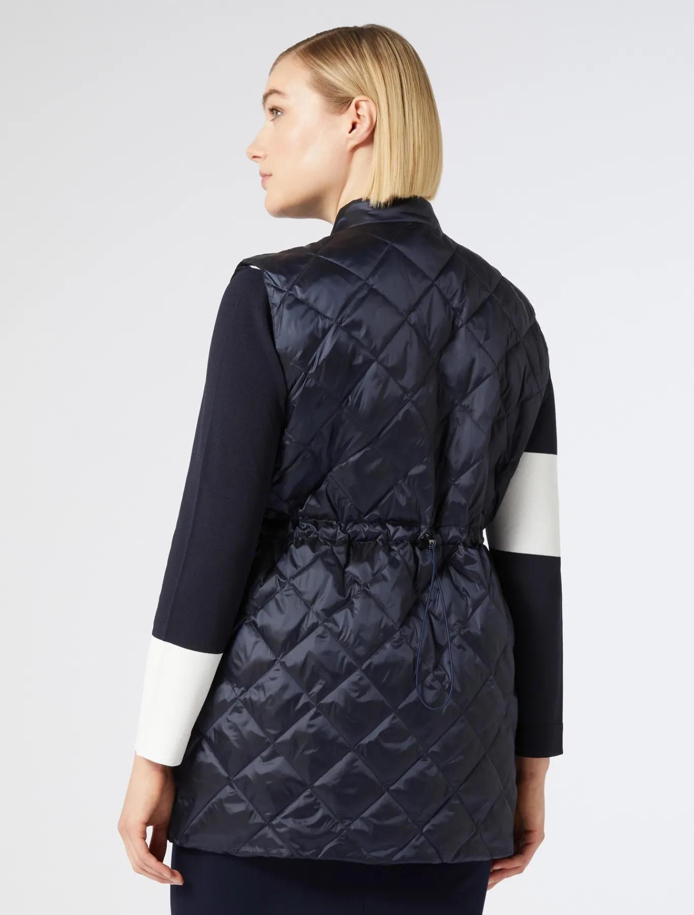Marina Rinaldi Piumini | Piumini*Gilet trapuntato BLUNOTTE