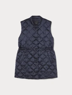 Marina Rinaldi Piumini | Piumini*Gilet trapuntato BLUNOTTE