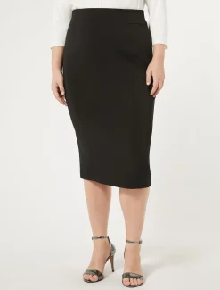 Marina Rinaldi Pantaloni E Gonne | Gonne*Gonna in cady NERO