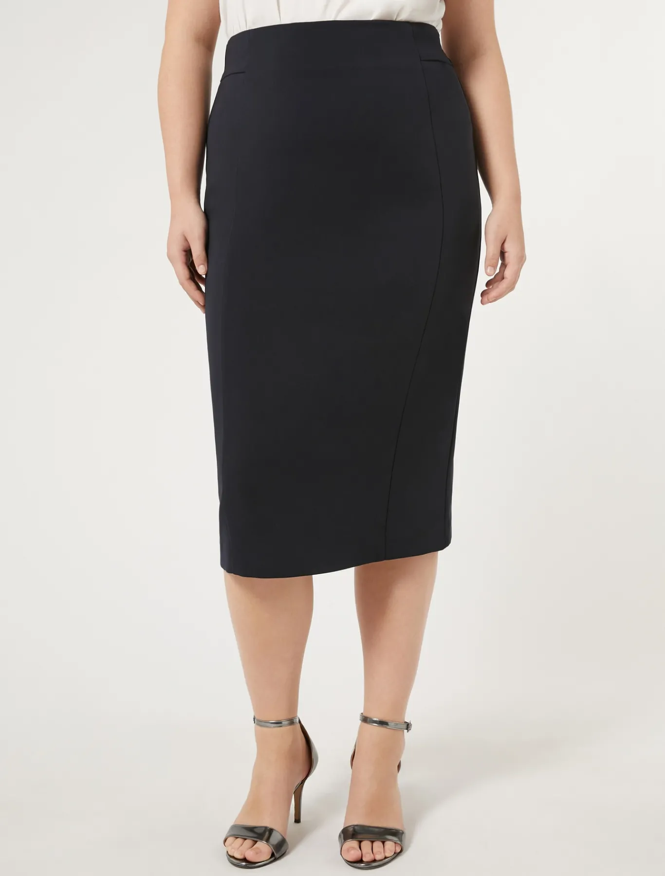 Marina Rinaldi Pantaloni E Gonne | Gonne*Gonna in cady BLUMARINO