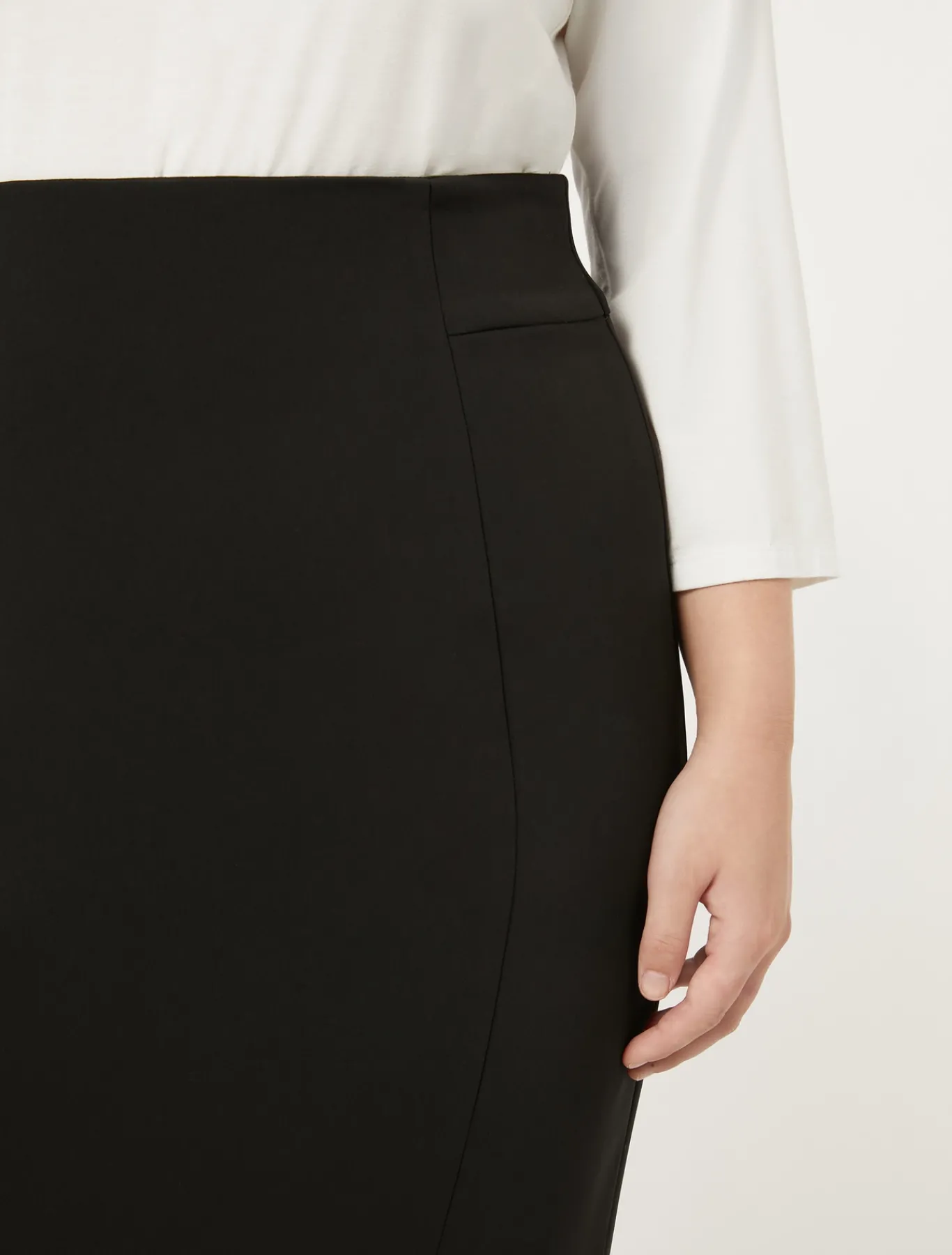 Marina Rinaldi Pantaloni E Gonne | Gonne*Gonna in cady NERO