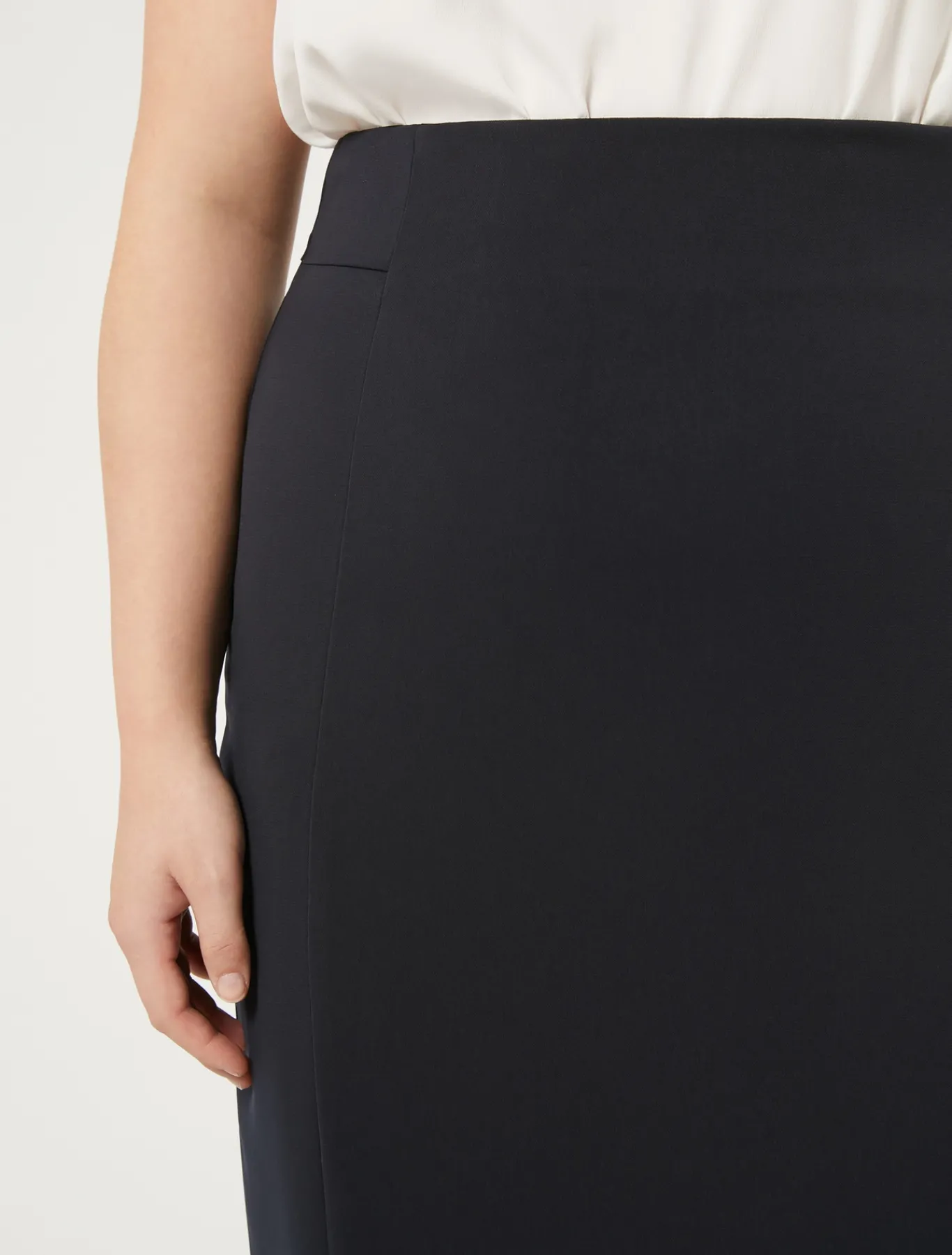 Marina Rinaldi Pantaloni E Gonne | Gonne*Gonna in cady BLUMARINO