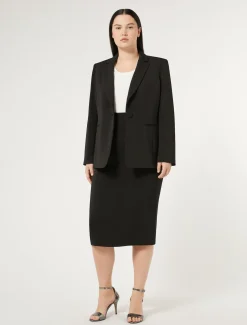 Marina Rinaldi Pantaloni E Gonne | Gonne*Gonna in cady NERO