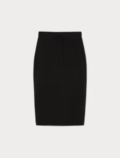 Marina Rinaldi Gonne | Gonne*Gonna in cotone crêpe NERO