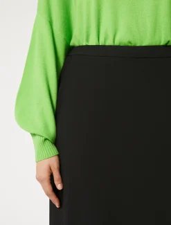 Marina Rinaldi Gonne | Gonne*Gonna in crêpe satin NERO