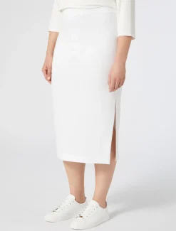 Marina Rinaldi Gonne | Gonne*Gonna in jersey BIANCO