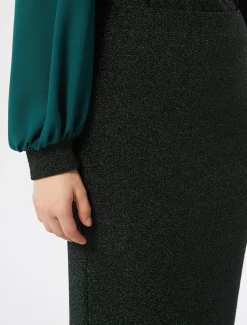 Marina Rinaldi Gonne | Gonne*Gonna in jersey stretch VERDEBOSCO