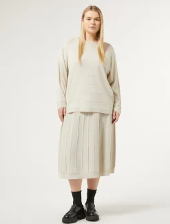 Marina Rinaldi Gonne | Gonne*Gonna in misto lana merino TORTORA