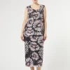 Marina Rinaldi Pantaloni E Gonne | Selezione Elegante*Gonna in paillettes e raso BLUNOTTE