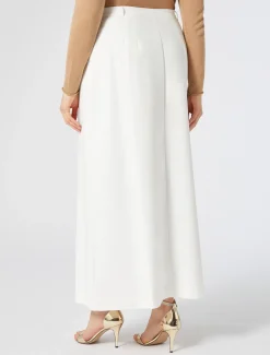 Marina Rinaldi Gonne | Gonne*Gonna in tela di misto cotone BIANCO