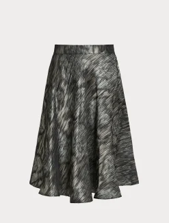 Marina Rinaldi Pantaloni E Gonne | Gonne*Gonna in tessuto jacquard NERO