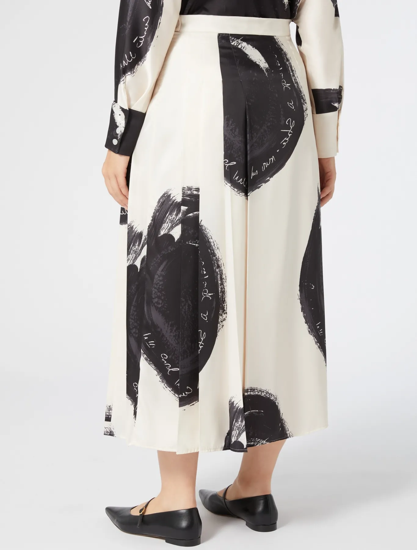 Marina Rinaldi Gonne | Gonne*Gonna in twill BIANCOAVORIO