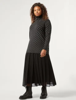 Marina Rinaldi Gonne | Gonne*Gonna lunga in georgette NERO