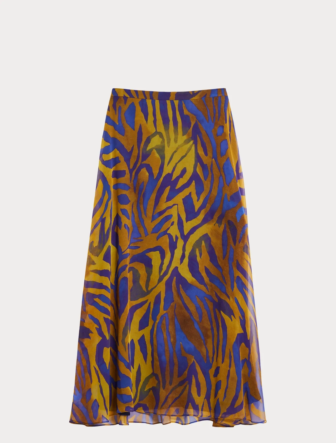 Marina Rinaldi Pantaloni E Gonne | Collezione Elegante*Gonna lunga in georgette di seta ORO