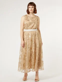 Marina Rinaldi Pantaloni E Gonne | Gonne*Gonna lunga in tulle OROCHIARO
