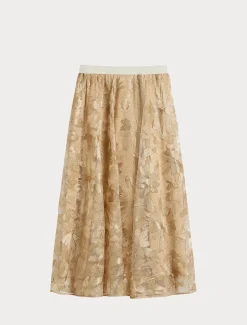 Marina Rinaldi Pantaloni E Gonne | Gonne*Gonna lunga in tulle OROCHIARO