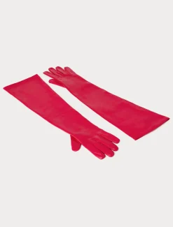 Marina Rinaldi Accessori | Accessori*Guanti lunghi in nappa FUXIA