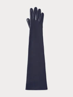 Marina Rinaldi Accessori | Accessori*Guanti lunghi in nappa BLUMARINO