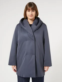 Marina Rinaldi Piumini | Piumini*Imbottito in raso tecnico BLUNOTTE