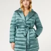 Marina Rinaldi Piumini | Piumini*Imbottito in tela di nylon antigoccia VERDESALVIA
