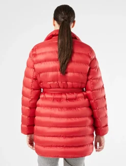 Marina Rinaldi Piumini | Piumini*Imbottito in tela di nylon antigoccia ROSSO