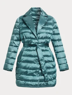 Marina Rinaldi Piumini | Piumini*Imbottito in tela di nylon antigoccia VERDESALVIA