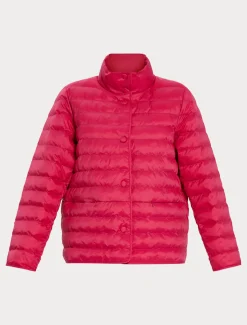 Marina Rinaldi Piumini | Piumini*Imbottito in tela di nylon antigoccia ROSSO
