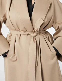 Marina Rinaldi Cappotti & Trench | Cappotti & Trench*Impermeabile in gabardina di cotone NOCCIOLA