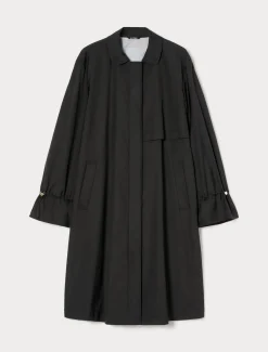 Marina Rinaldi Cappotti & Trench | Cappotti & Trench*Impermeabile in microtwill antigoccia NERO