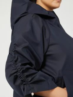 Marina Rinaldi Cappotti & Trench | Cappotti & Trench*Impermeabile in twill antigoccia BLUNOTTE