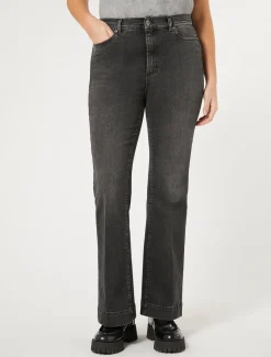 Marina Rinaldi Pantaloni & Jeans | Pantaloni & Jeans*Jeans flare in denim stretch NERO