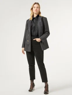 Marina Rinaldi Pantaloni & Jeans | Pantaloni & Jeans*Jeans in denim con strass TESTAMORO