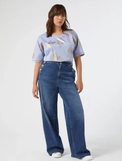 Marina Rinaldi Pantaloni & Jeans | Pantaloni & Jeans*Jeans in denim di cotone BLU