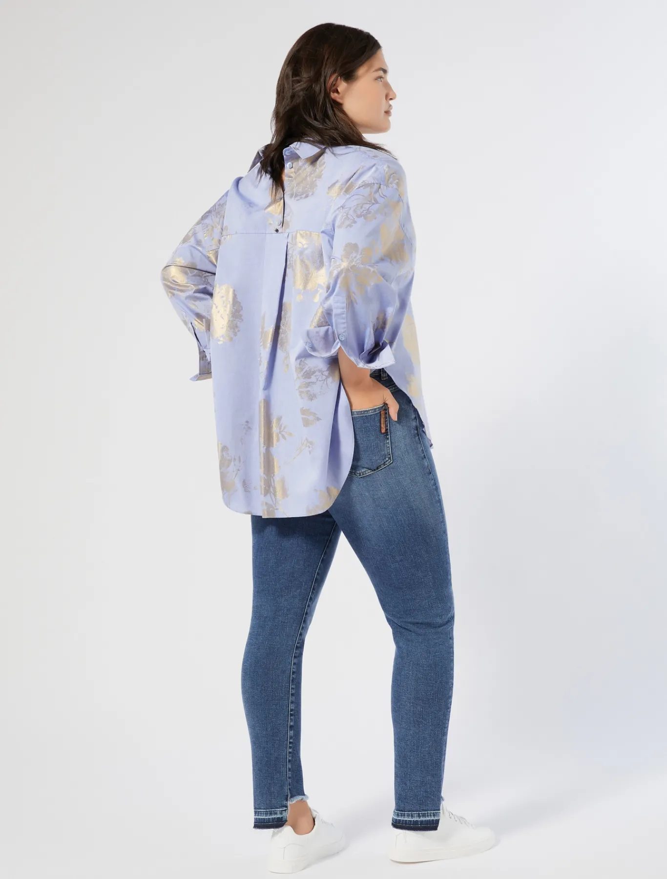Marina Rinaldi Pantaloni & Jeans | Pantaloni & Jeans*Jeans in denim di cotone BLU