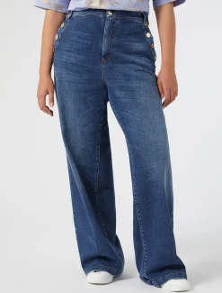 Marina Rinaldi Pantaloni & Jeans | Pantaloni & Jeans*Jeans in denim di cotone BLU