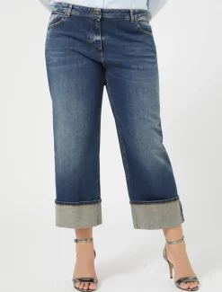 Marina Rinaldi Pantaloni & Jeans | Pantaloni & Jeans*Jeans in denim di cotone BLUNOTTE