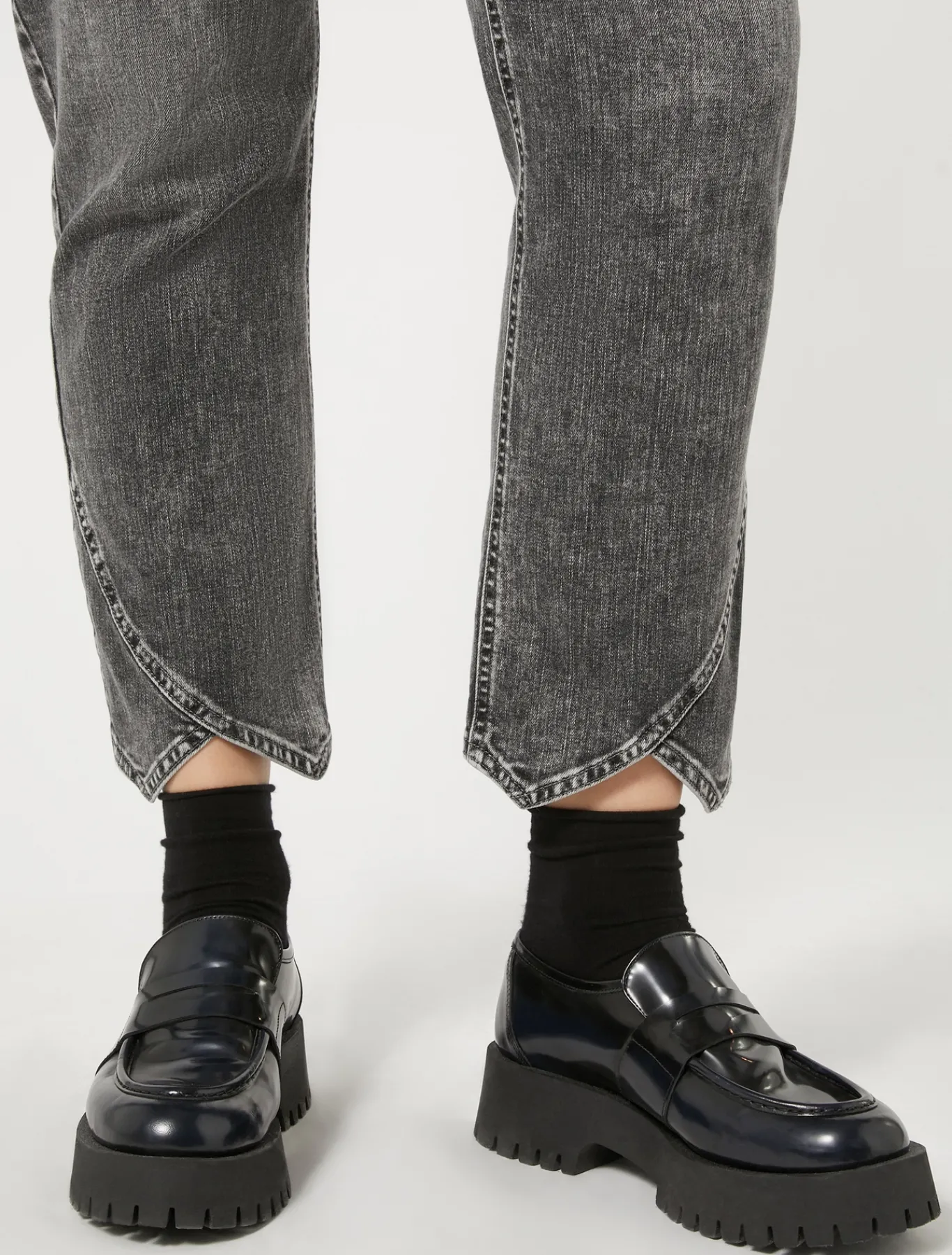 Marina Rinaldi Pantaloni & Jeans | Pantaloni & Jeans*Jeans in denim di cotone NERO