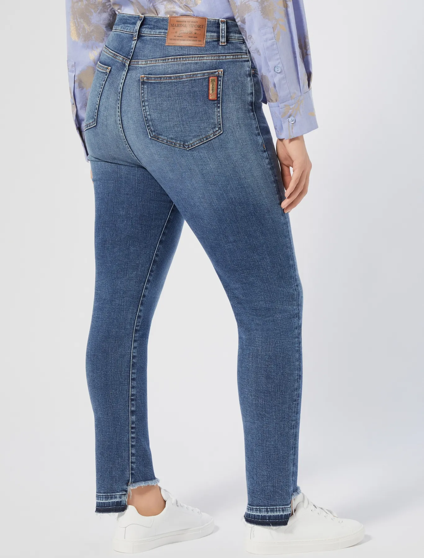 Marina Rinaldi Pantaloni & Jeans | Pantaloni & Jeans*Jeans in denim di cotone BLU