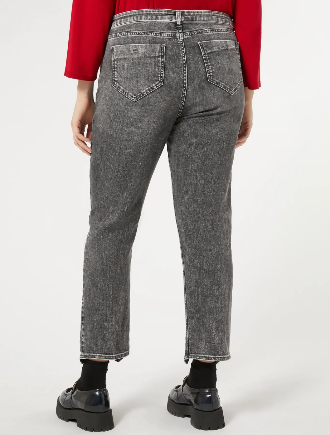 Marina Rinaldi Pantaloni & Jeans | Pantaloni & Jeans*Jeans in denim di cotone NERO